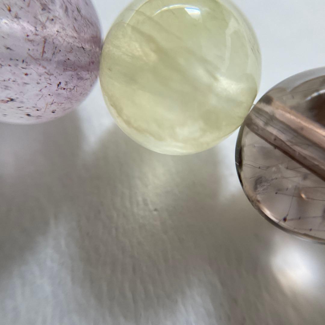 循環設計ブレスレット⌇プレナイトとアメジストの星脈の調律