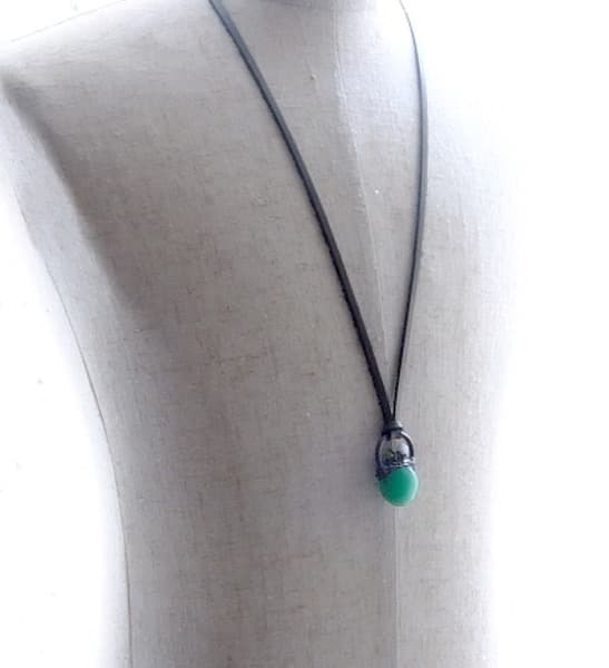 クリソプレーズ ネックレス ⭐️ レア1点物 ハンドメイド