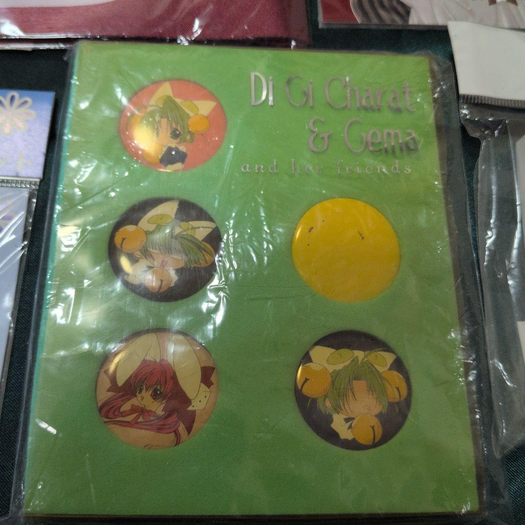 デ・ジ・キャラット 缶バッジ ストラップ マウスパッド ブラックゲマゲマ団　腕章