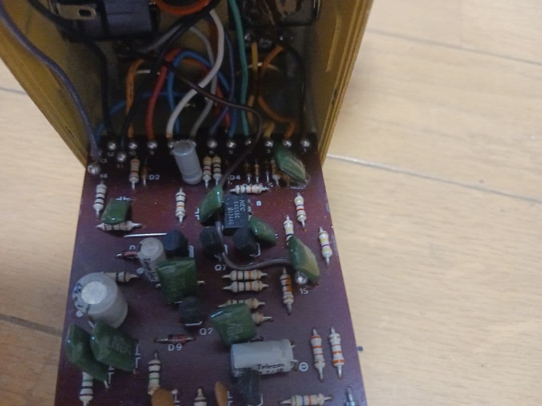 ぽ*ん様 BOSS Over Drive OD-1　80年代 エフェクターオーバ