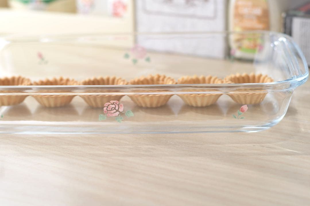 マニーローズ ガラスグランキュイジーヌ　グラタン皿　耐熱　レクタングルL 新品