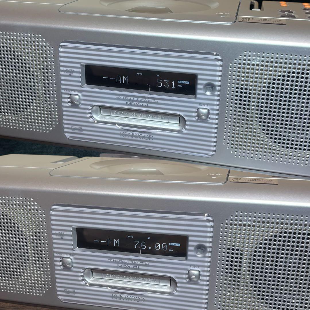 美品　 希少　KENWOOD MDX-G1 プレミア機　CD MD 廃盤AMFM
