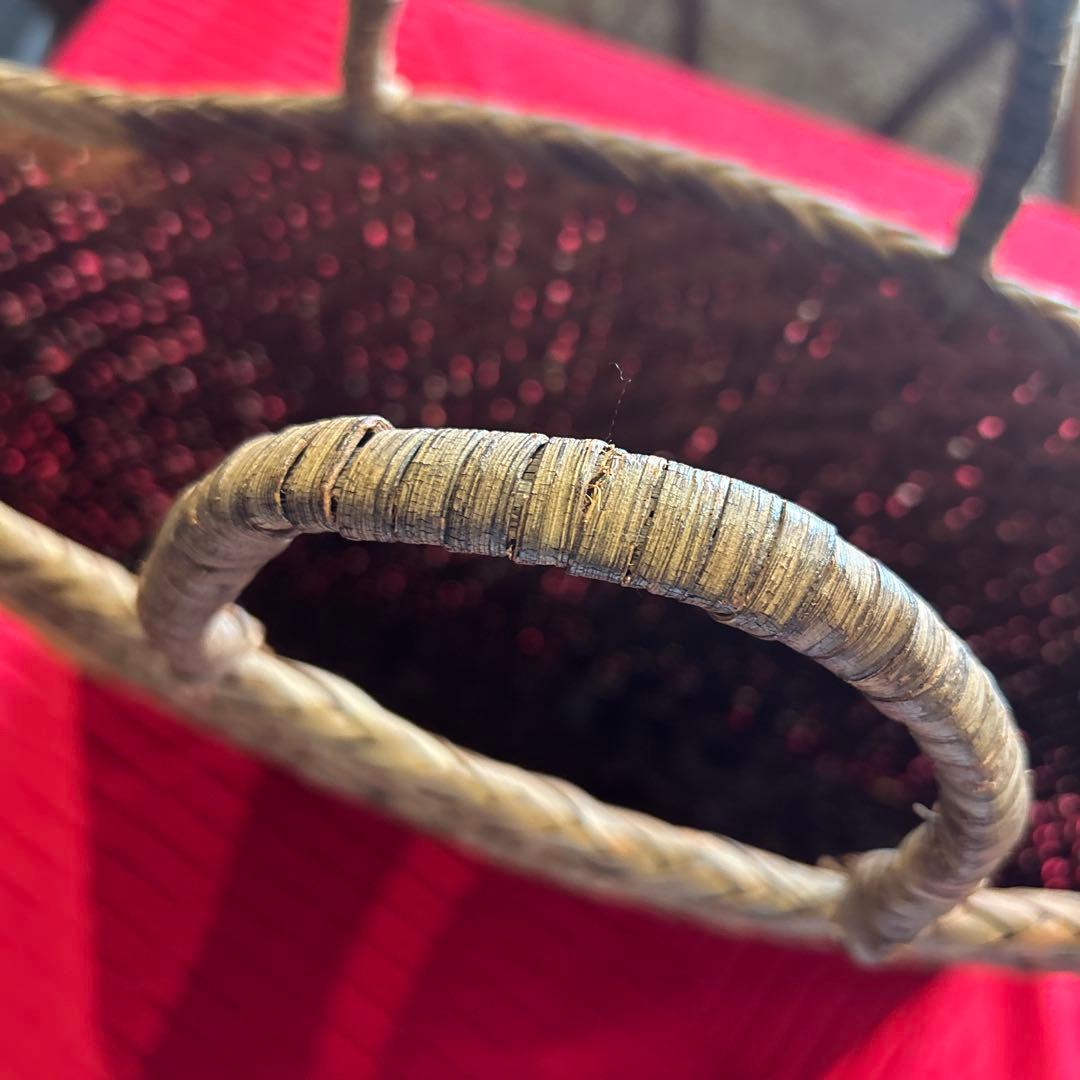 高島屋の蔓バック