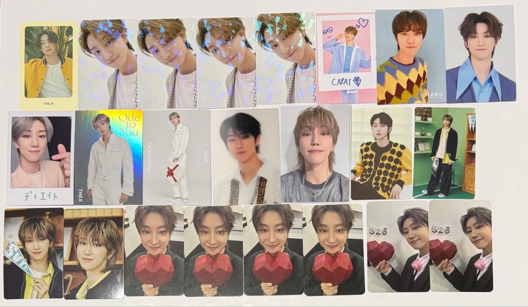 SEVENTEEN セブチ THE8 ミンハオ トレカ バインダー 56点