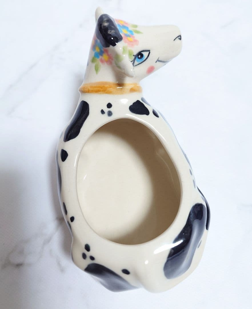 新品 ポーリッシュポタリー PHOENIX社 牛のボウル 小物入れ ②