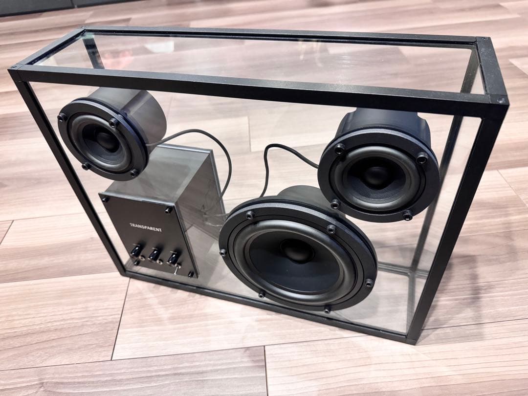 TRANSPARENT SPEAKER ブラックコード