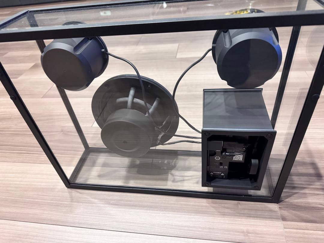 TRANSPARENT SPEAKER ブラックコード