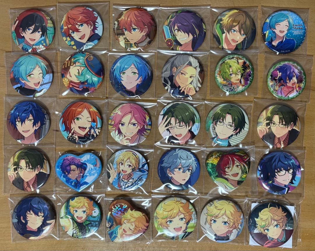 あんさんぶるスターズ あんスタ 逆先夏目 イベコレ缶バッジ 他まとめ売り