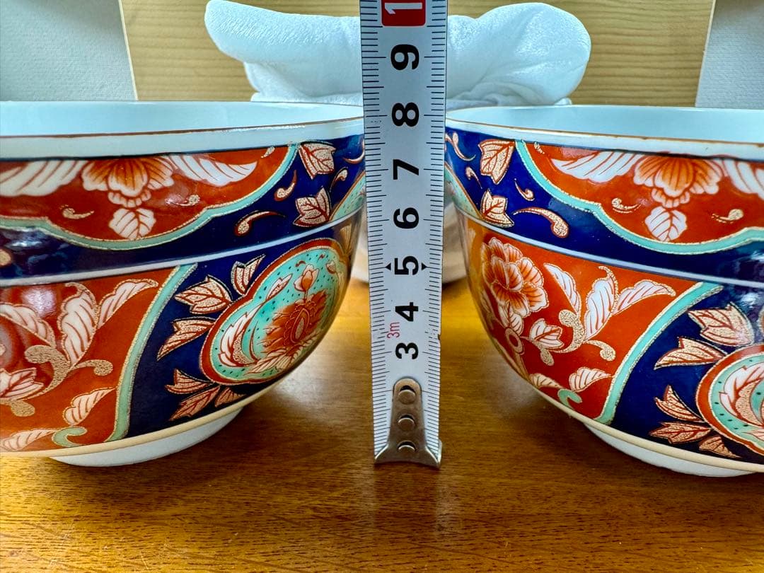 353 三洋陶器三彩亭　龍峰　円菓子碗　蓋付どんぶり　5客セット　未使用品　共箱