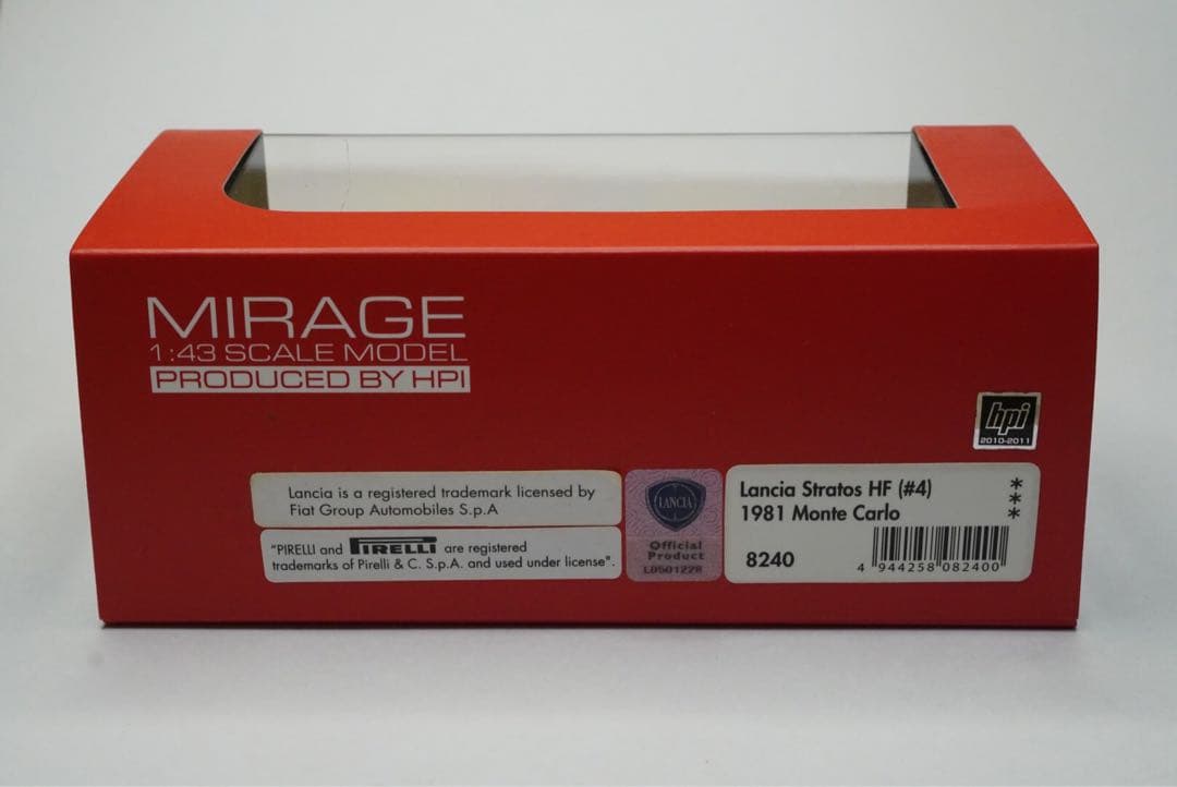 HPI1/43ランチアストラトスHF（#4）1981モンテカルロ