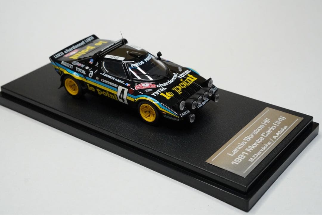 HPI1/43ランチアストラトスHF（#4）1981モンテカルロ