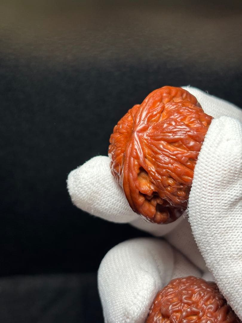 【幻夢文玩商店３年育成‼︎期間限定価格‼︎】悶尖球白獅子40mm