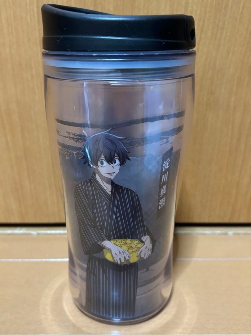 桃源暗鬼 極楽湯 淀川真澄 タンブラー ちみけもぬいぐるみ2点セット