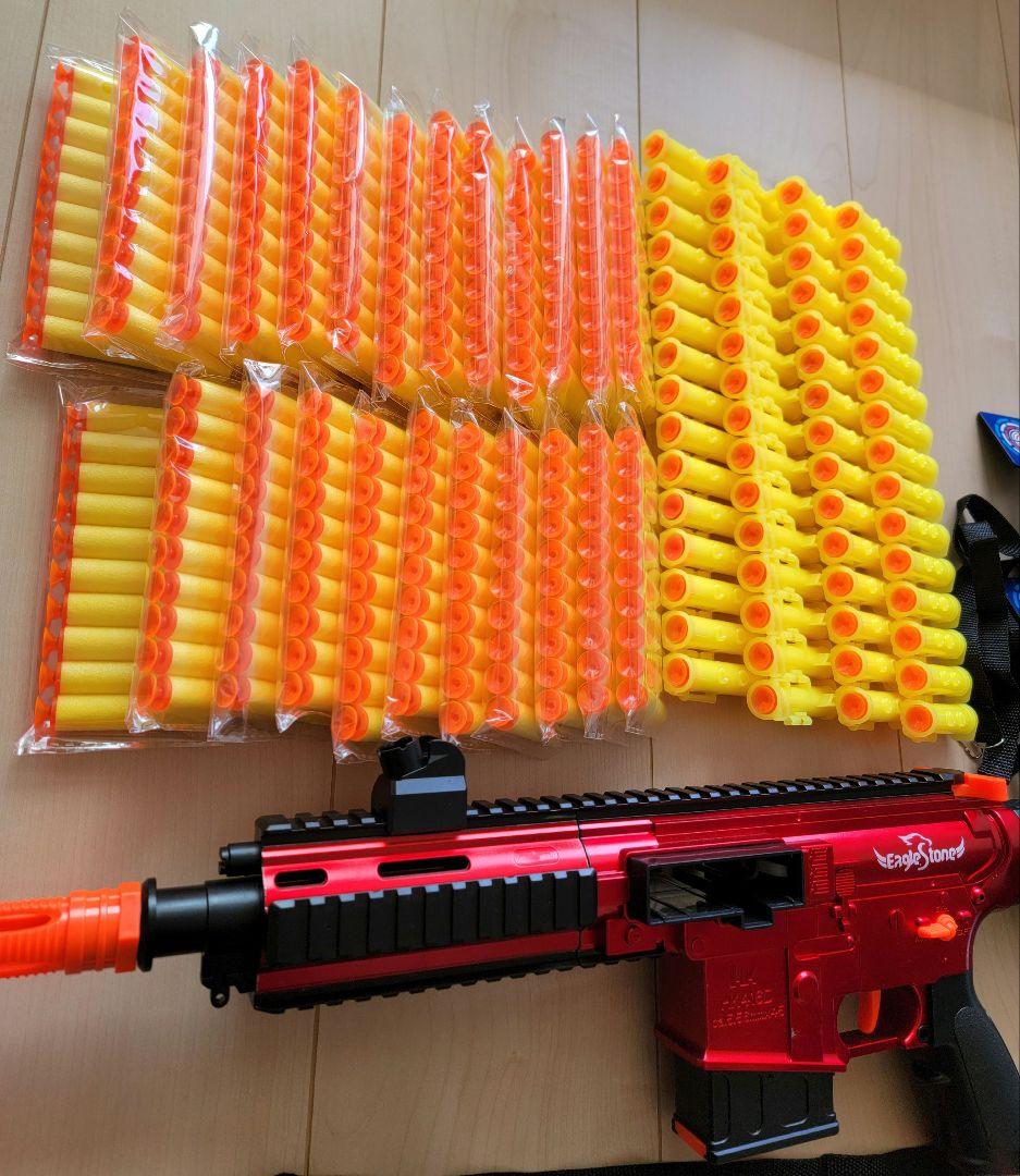 今週限定価格　大量スポンジ弾　充電式アサルトライフル　2個セット
