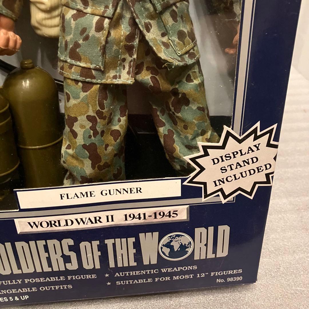 3F 未開封 ソルジャーズオブザワールド 12インチ 第二次世界大戦 火炎放射兵