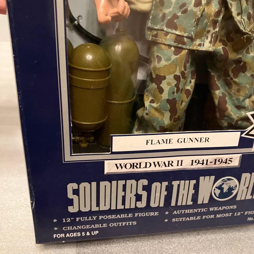 3F 未開封 ソルジャーズオブザワールド 12インチ 第二次世界大戦 火炎放射兵