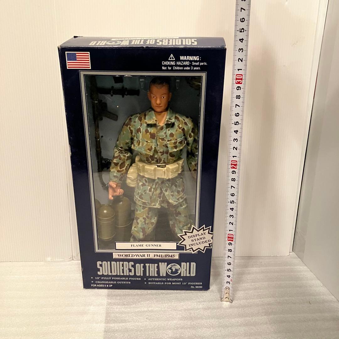 3F 未開封 ソルジャーズオブザワールド 12インチ 第二次世界大戦 火炎放射兵