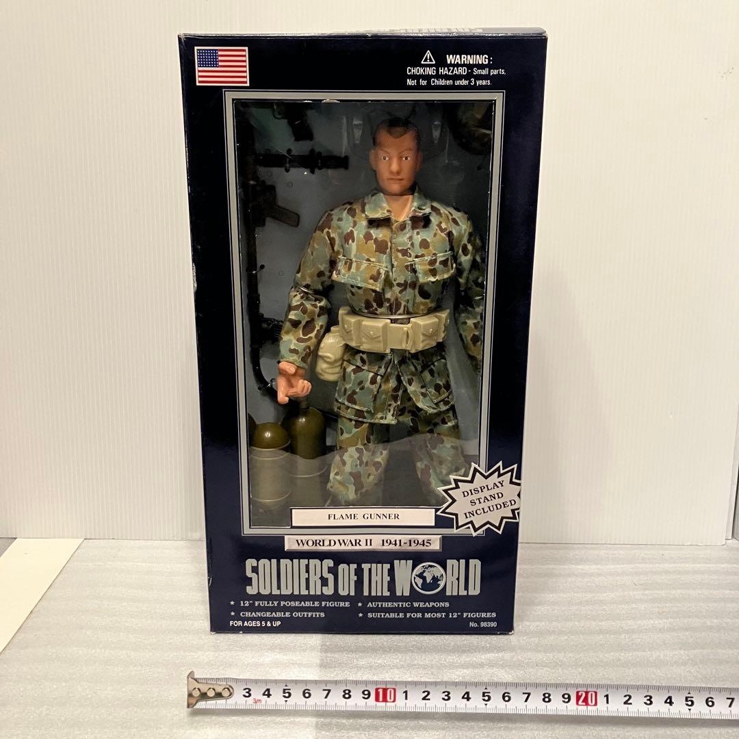 3F 未開封 ソルジャーズオブザワールド 12インチ 第二次世界大戦 火炎放射兵