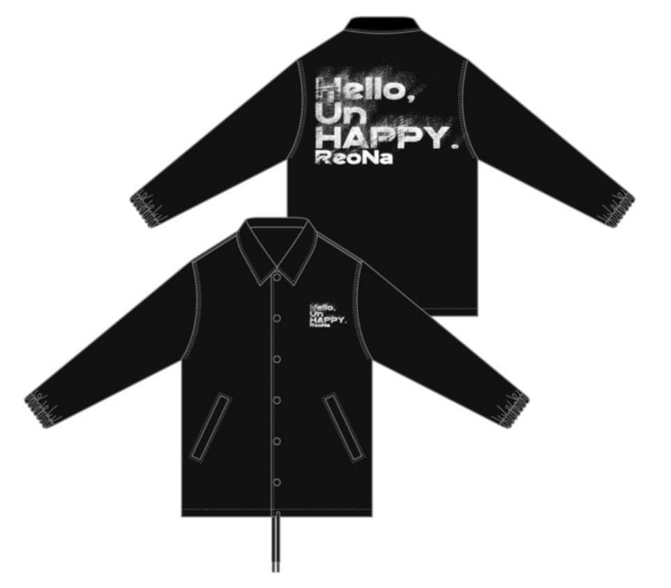 ReoNa　コーチ　ジャケット　Hello, UnHAPPY.　Heart