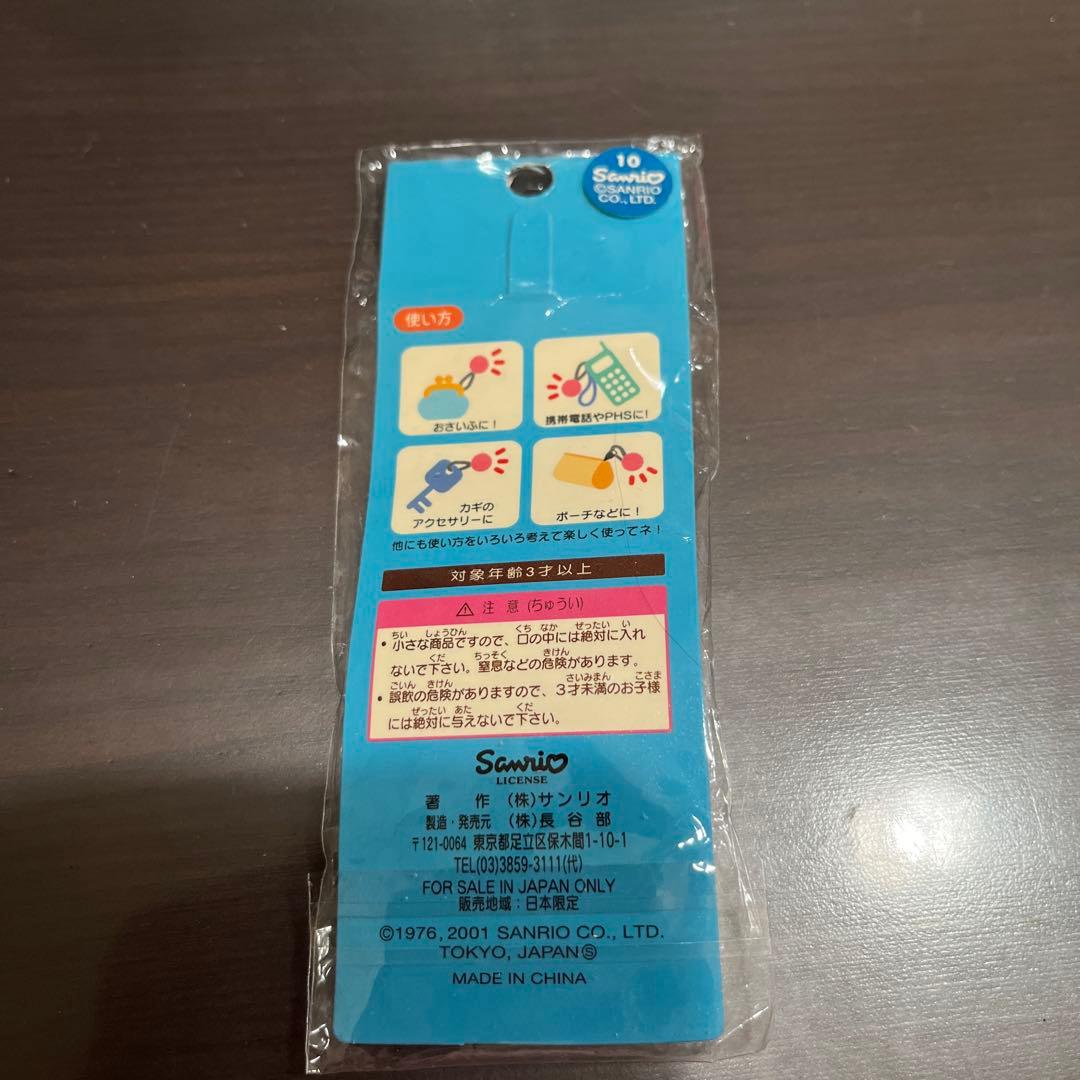 浮き輪キティトロピカルツインストラップ　根付け　マスコット　夏季限定