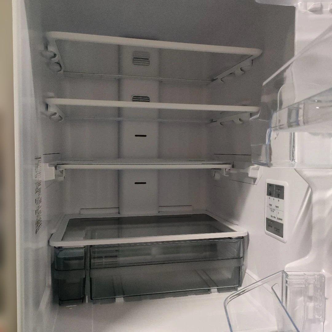 455L 5ドア冷蔵庫（カームマットシルバー）SJ-XW46P-S　シャープ