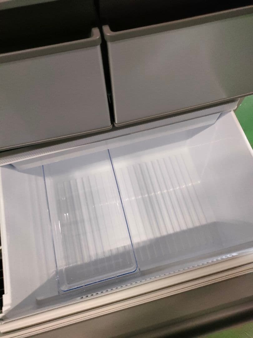 455L 5ドア冷蔵庫（カームマットシルバー）SJ-XW46P-S　シャープ