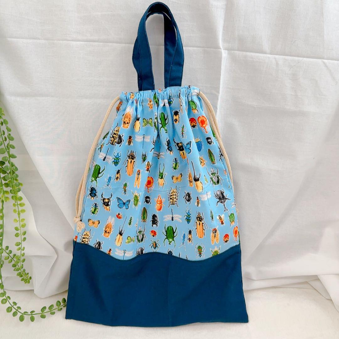 入園入学セット　男の子　大きめレッスンバック　上履き入れ　お着替え袋　給食袋