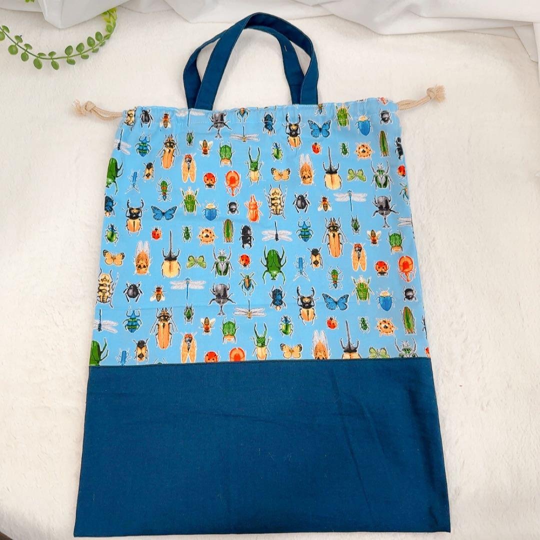 入園入学セット　男の子　大きめレッスンバック　上履き入れ　お着替え袋　給食袋