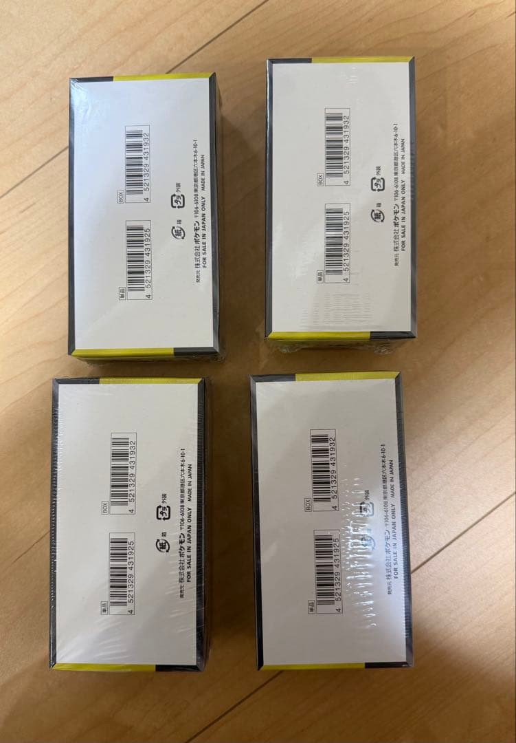 ポケモンカード メガドリームex 4BOX シュリンク付き