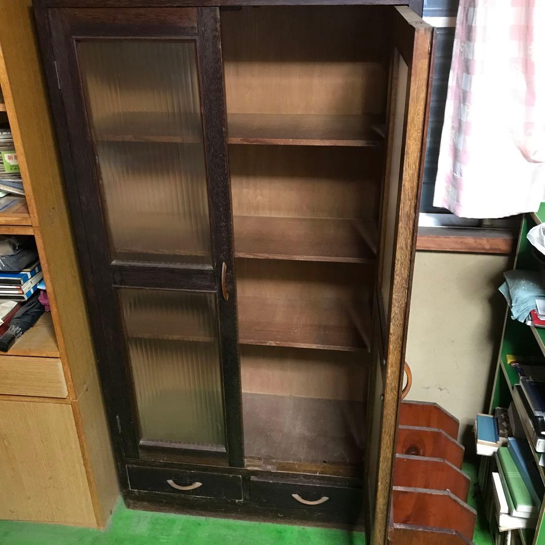 昭和アンティーク　本棚　物入れ　最終出品 3月10日まで