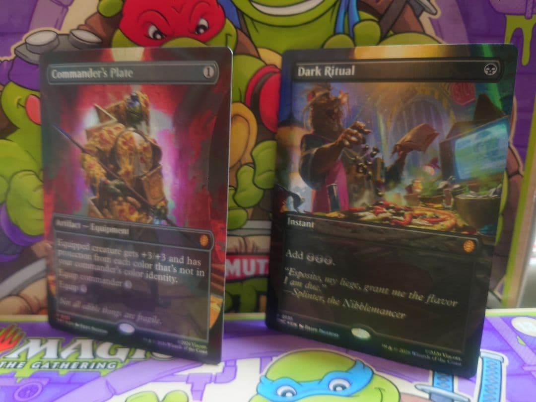 MTG ピザバンドル 暗黒の儀式&統率者の板金鎧