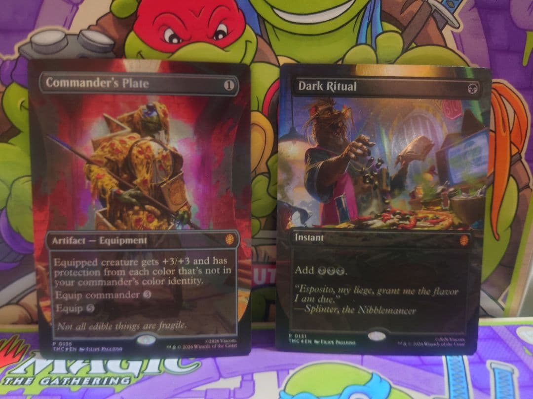 MTG ピザバンドル 暗黒の儀式&統率者の板金鎧