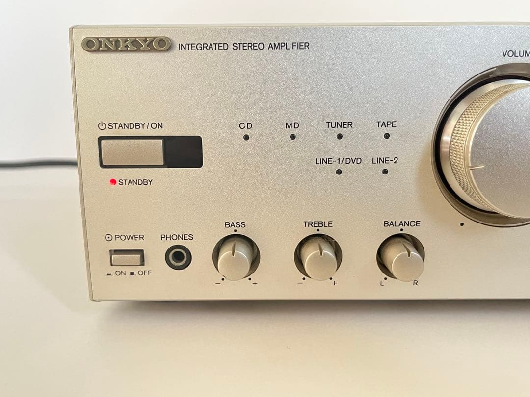 ONKYO インテグレーテッドステレオアンプ A-907X＋モンスターケーブル