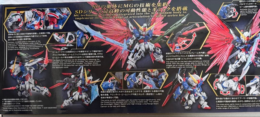 MGSD デスティニーガンダム & MG フルアーマーZZガンダム Ver.Ka