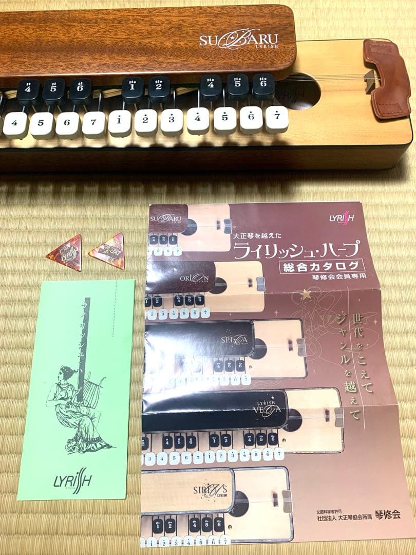 【送料込】大正琴 ライリッシュ スバル　ソプラノ