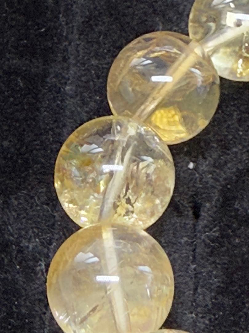 シトリン 16センチ数珠