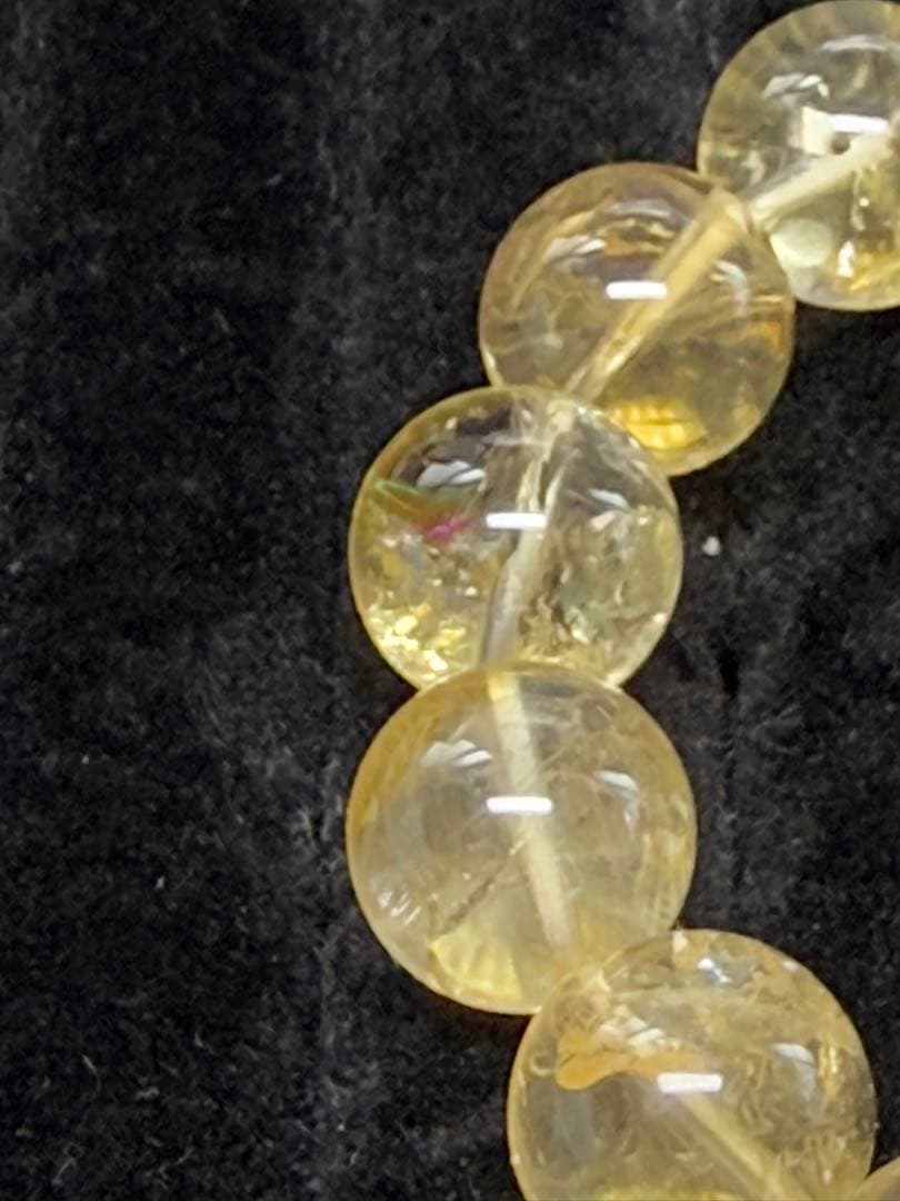 シトリン 16センチ数珠