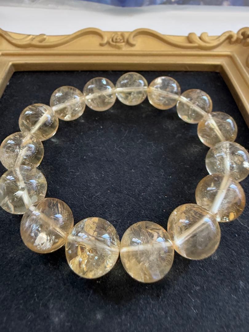 シトリン 16センチ数珠