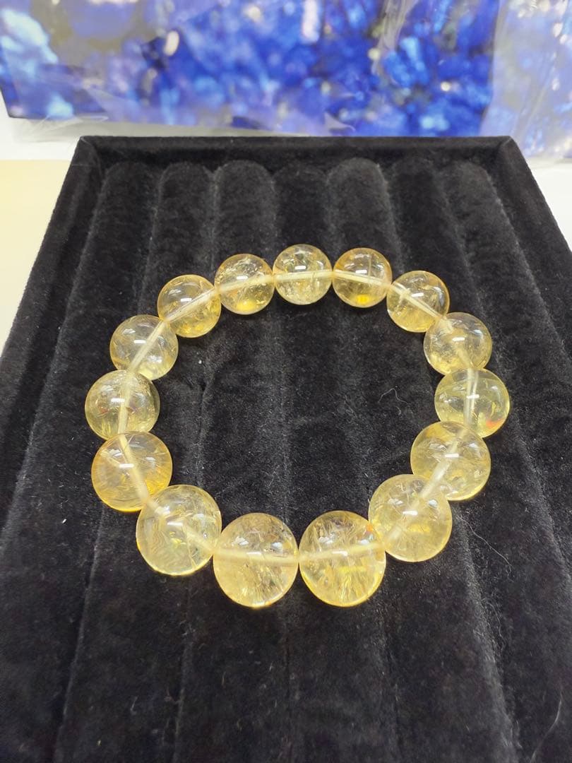 シトリン 16センチ数珠