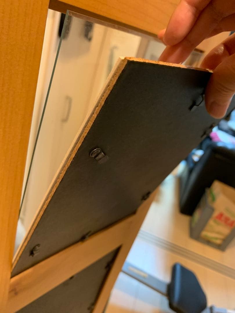 木製パーテーション フォトフレーム付き