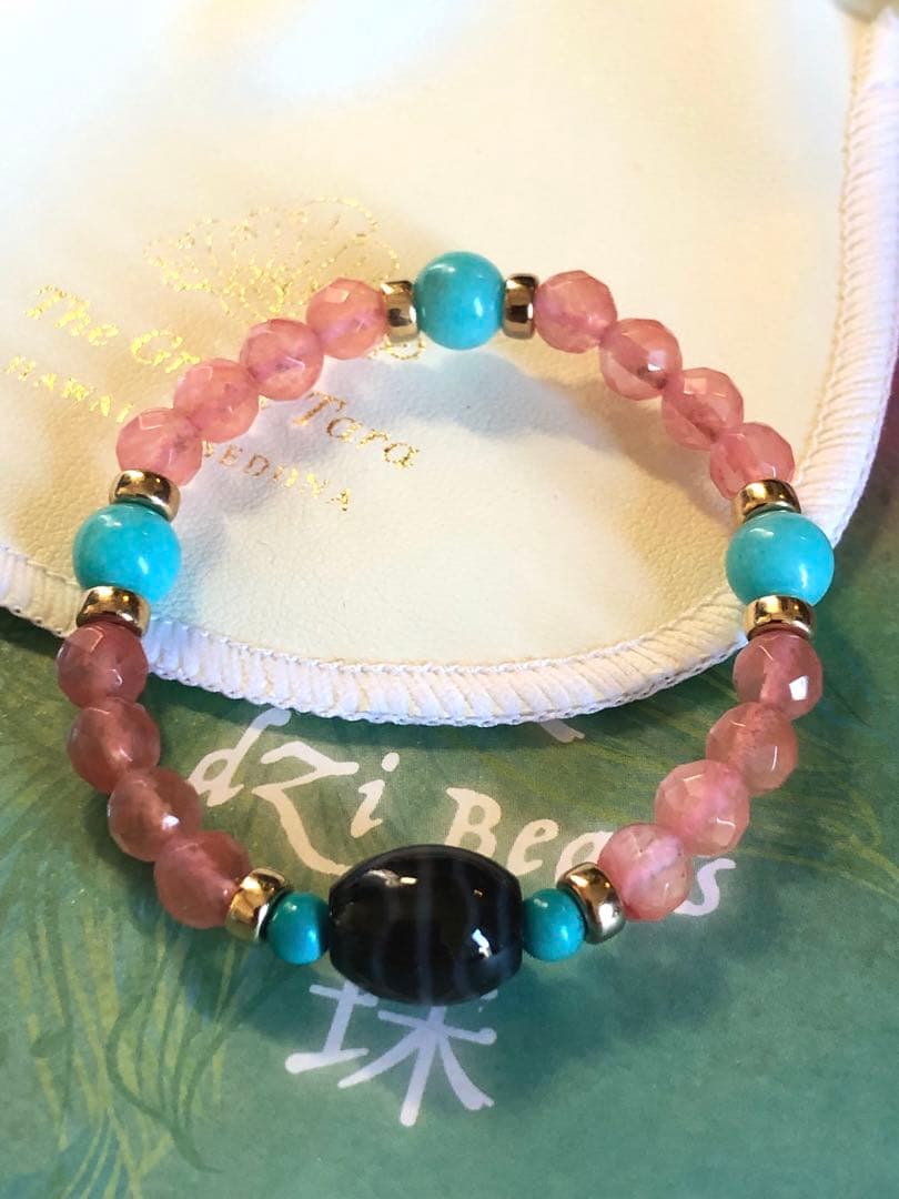 The GreenTara グリーンターラ流水紋天珠