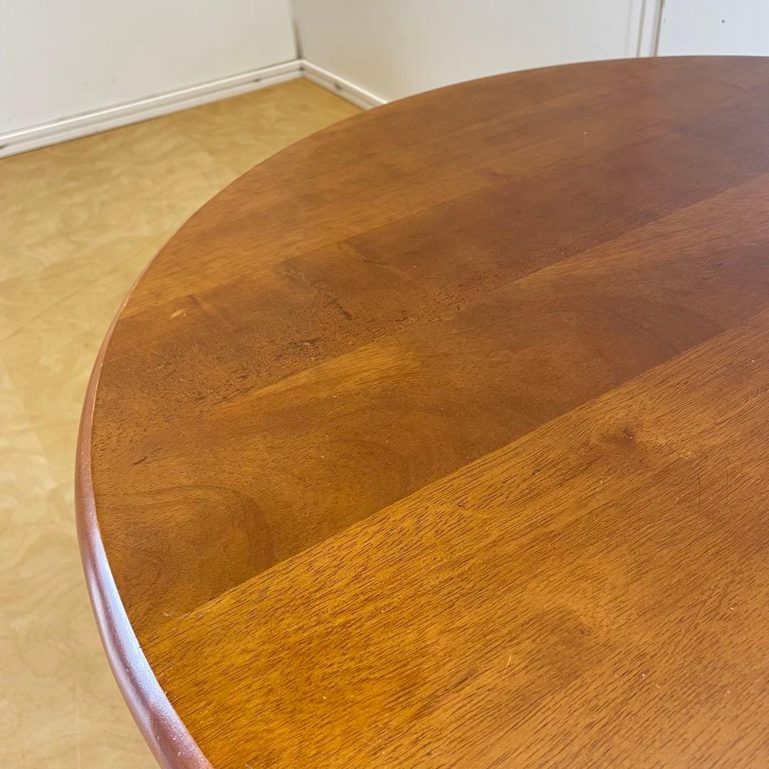 丸テーブル 折りたたみ 丸ちゃぶ台 折り畳み 座卓 木製 幅75センチ レトロ