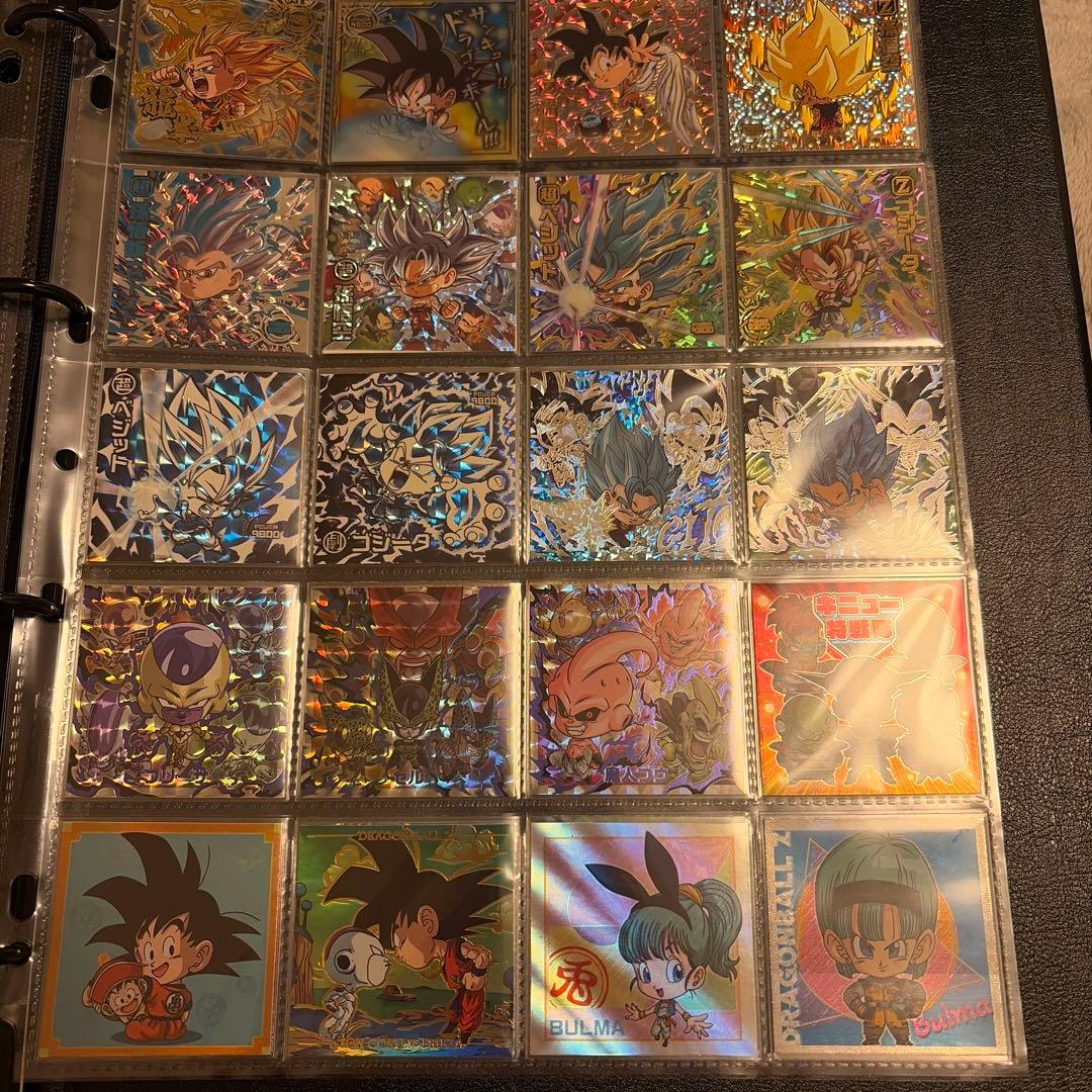 ドラゴンボール　シール　画像のシール全て