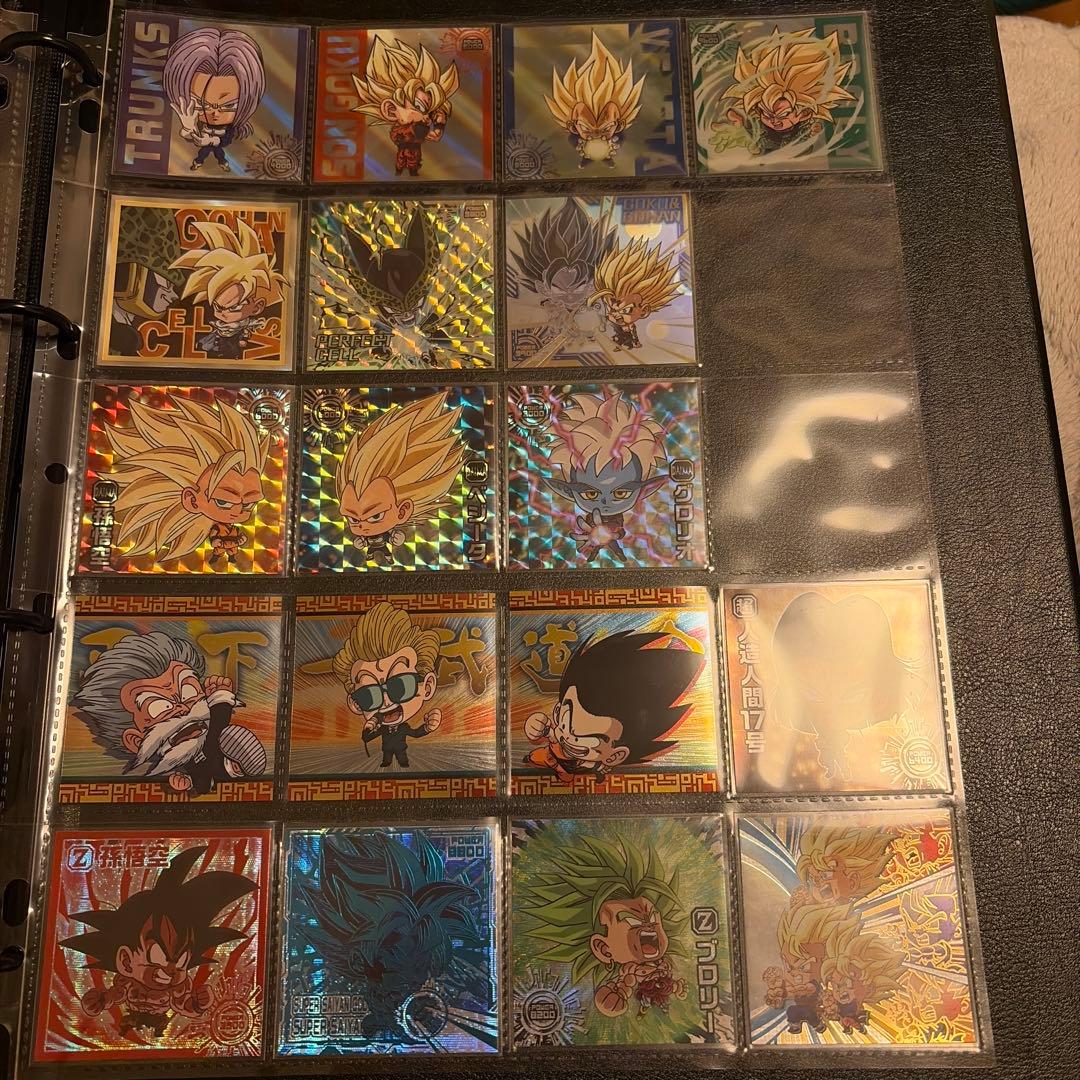 ドラゴンボール　シール　画像のシール全て
