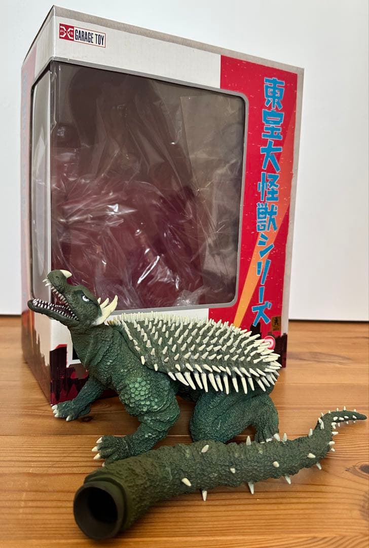 ゴジラ(1955)+アンギラス(1955)セット　東宝大怪獣シリーズ　リペイント