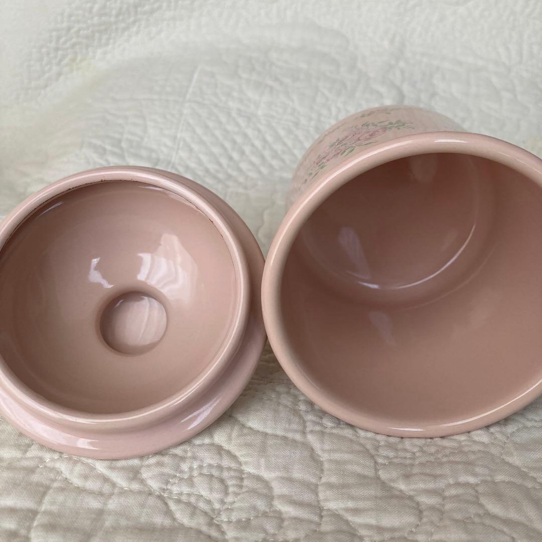 イマン　マリアローズ琺瑯キャニスター3個セット美品