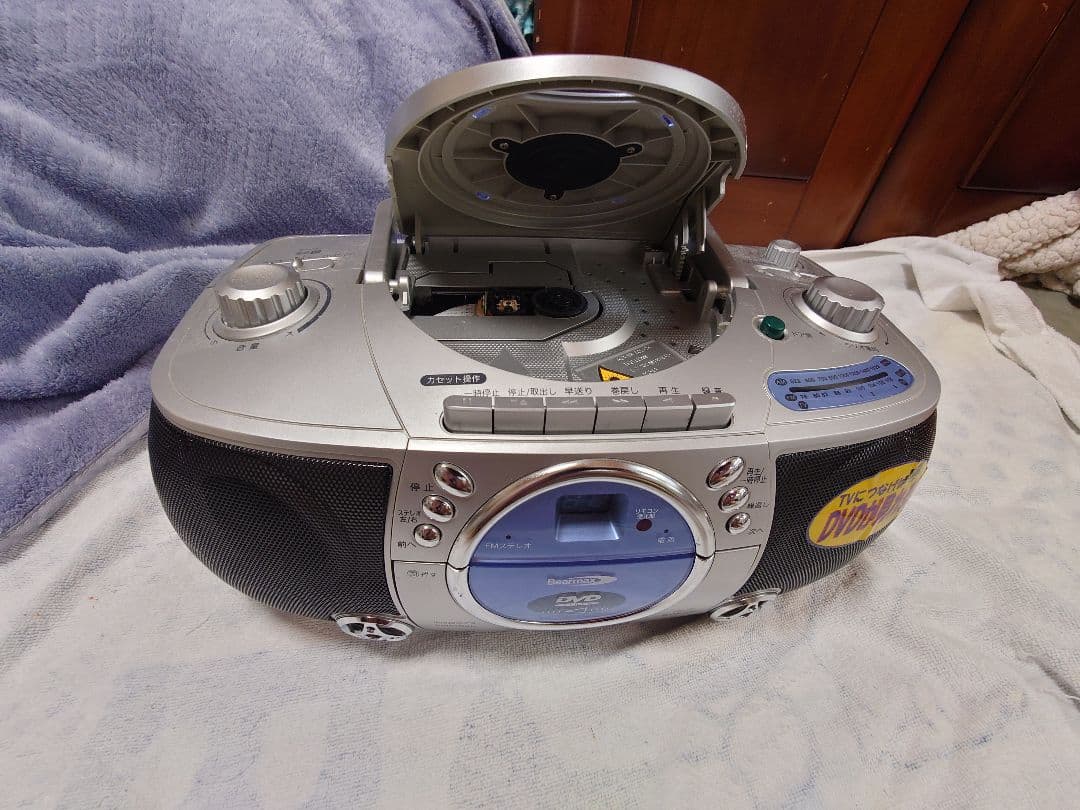 Bearmax　DVDラジカセ簡単カラオケセット　2台　ジャンク扱い