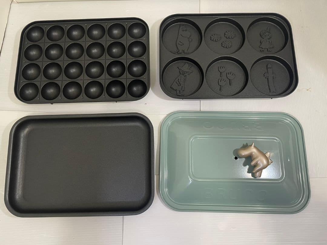 【新品】BRUNO ムーミンコンパクトホットプレート