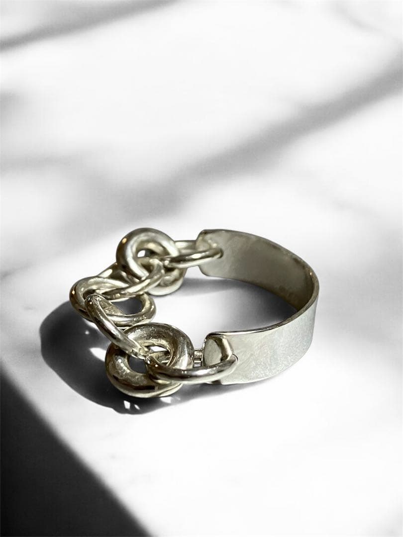 チェーンリング/size 8/シルバー950