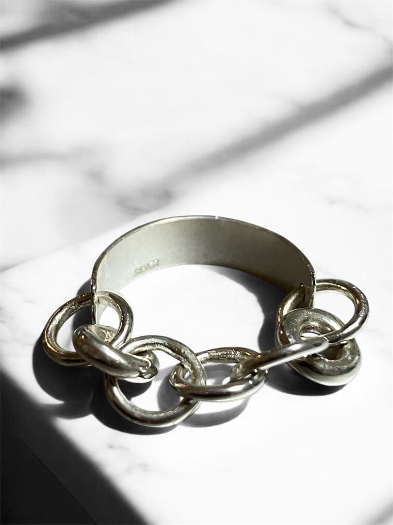 チェーンリング/size 8/シルバー950